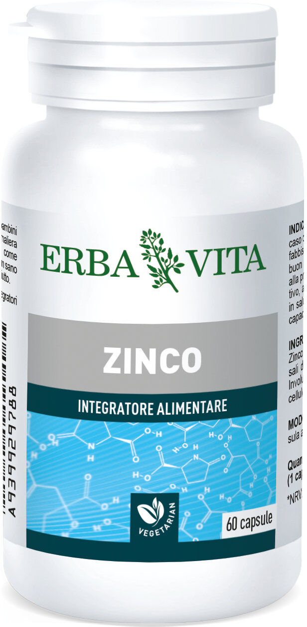 ERBA VITA Minerali - Zinco 60 Capsule