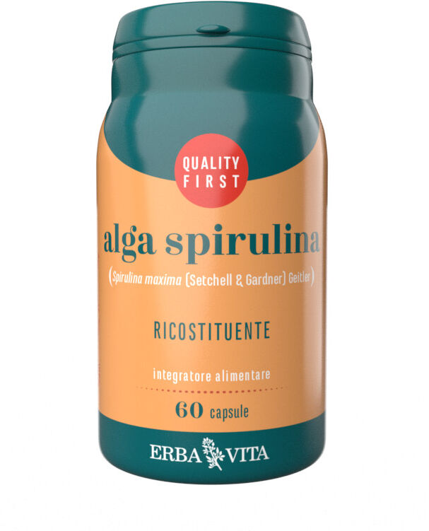 erba vita capsule monoplanta - alga spirulina 60 capsule