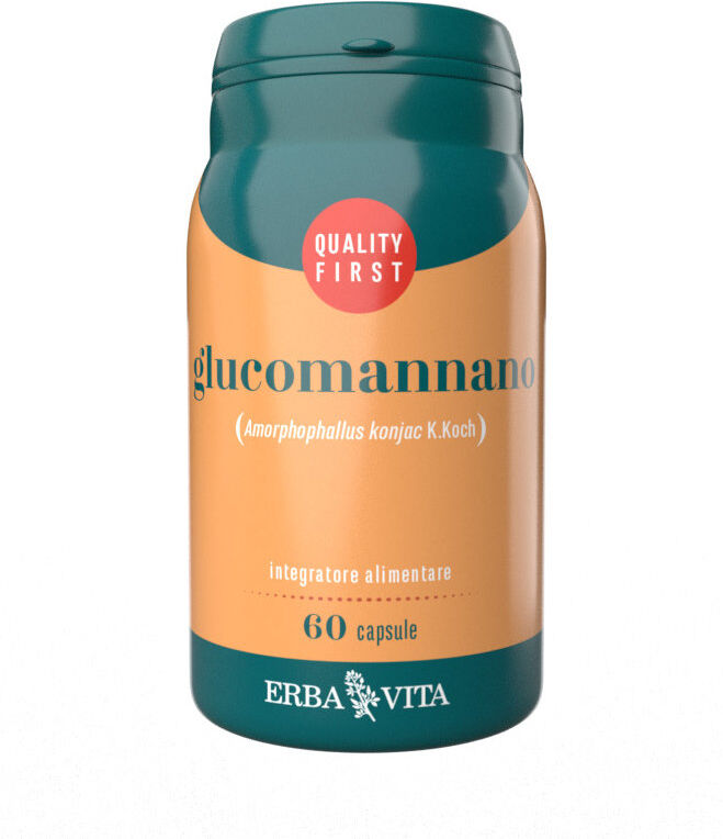 ERBA VITA Capsule Monoplanta - Glucomannano 60 Capsule