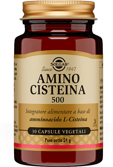 SOLGAR Amino Cisteina 500 30 Capsule Vegetali