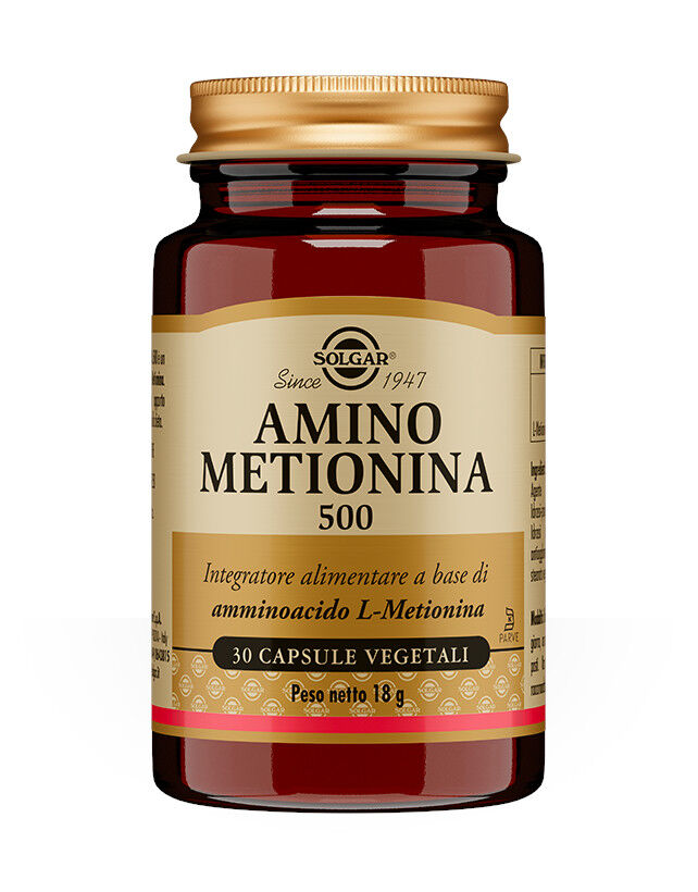 SOLGAR Amino Metionina 500 30 Capsule Vegetali