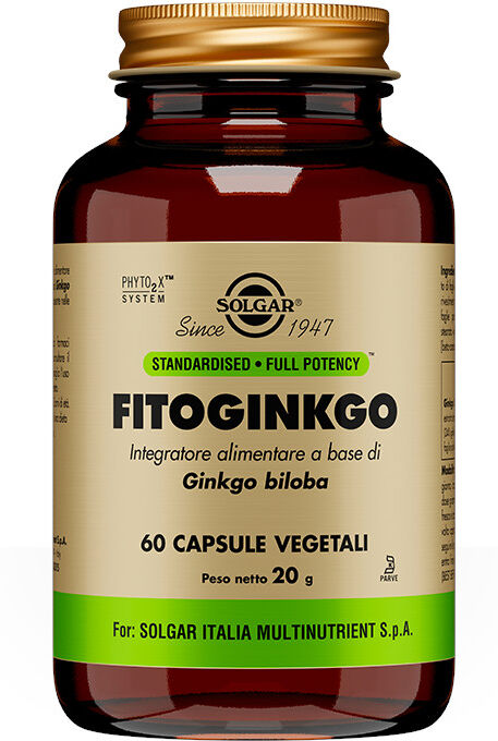 SOLGAR Fitoginkgo 60 Capsule Vegetali