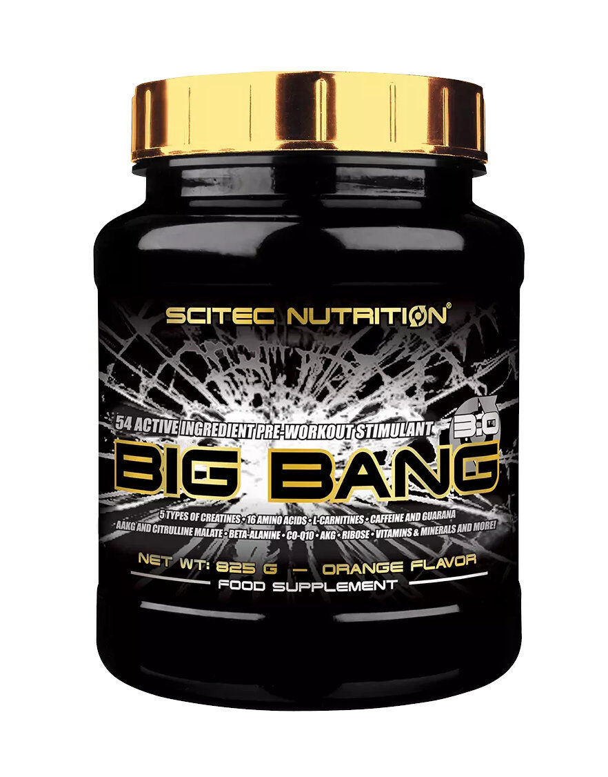 SCITEC NUTRITION Big Bang 3.0 825 Grammi Arancia