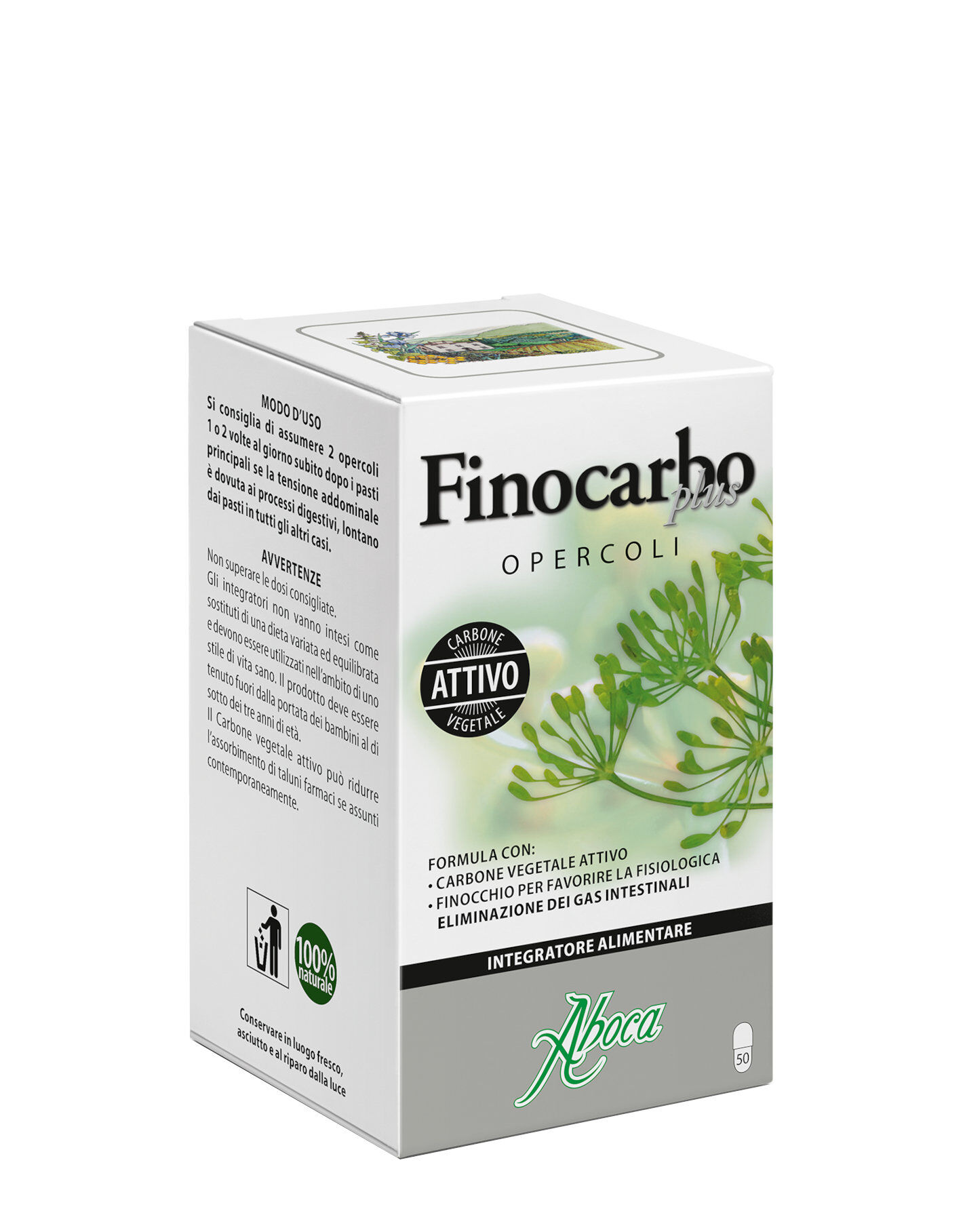 ABOCA Finocarbo Plus - Opercoli 50 Opercoli