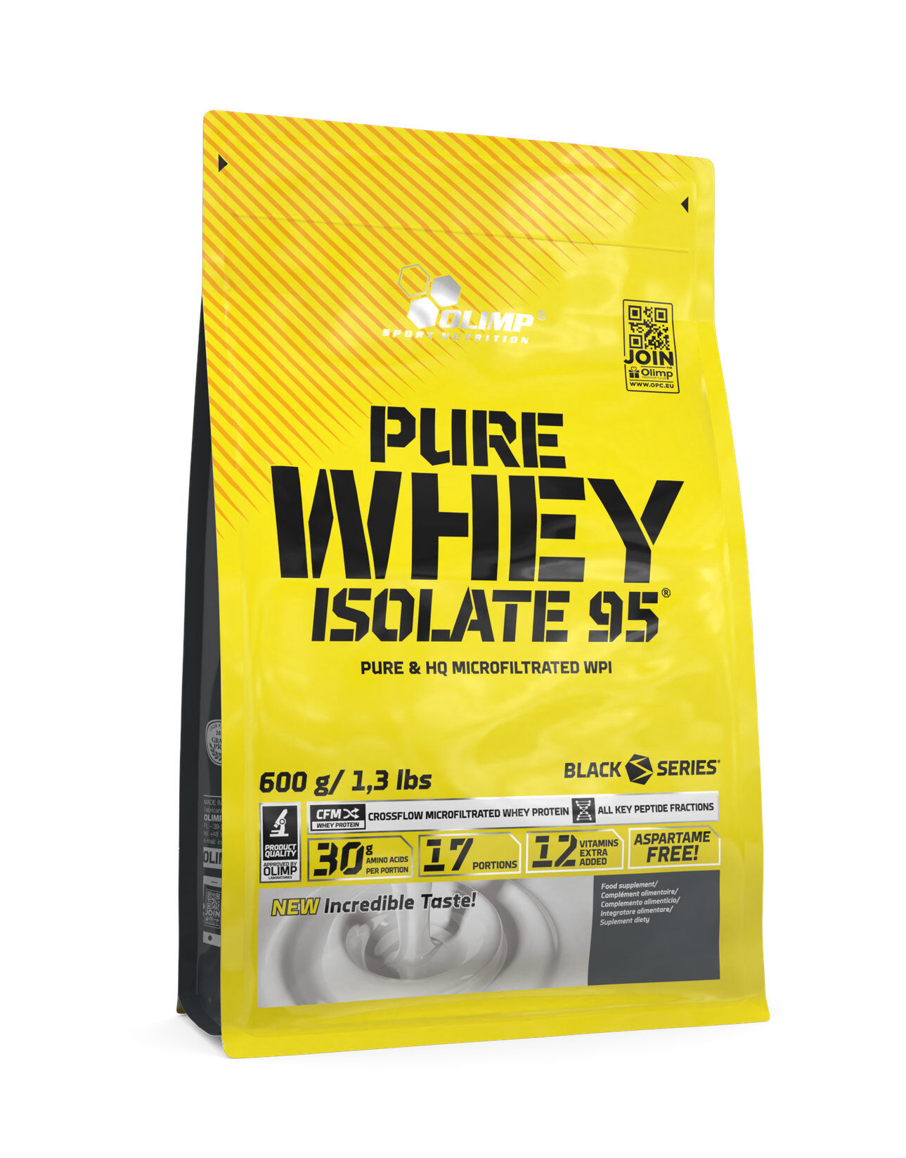 OLIMP Pure Whey Isolate 95 600 Grammi Vaniglia