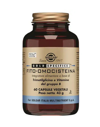 SOLGAR Fito-Omocisteina 60 Capsule Vegetali