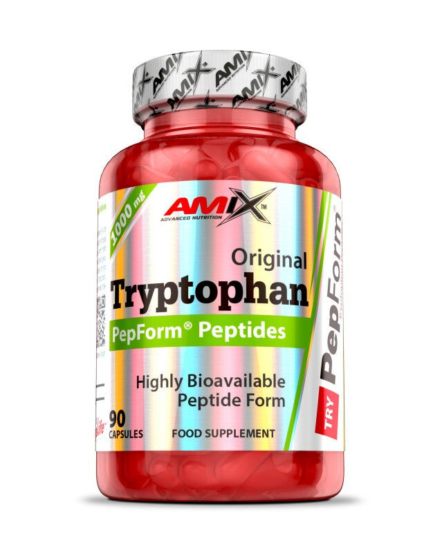 AMIX Tryptophan Pepform Peptides 90 Capsule