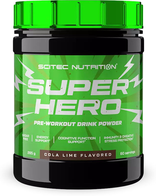 SCITEC NUTRITION Pro Line - Superhero Pre-Workout 285 Grammi Cola E Lime