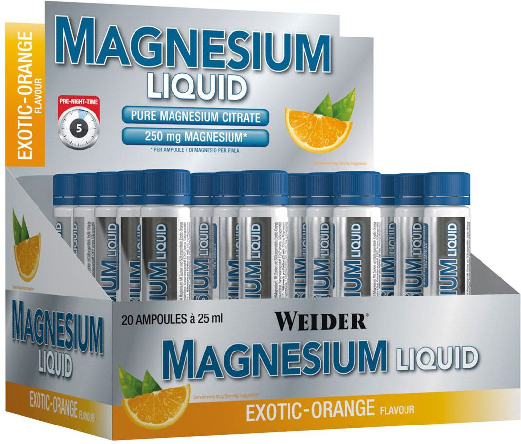 WEIDER Magnesium Liquid 20 Fiale Da 25ml Arancia