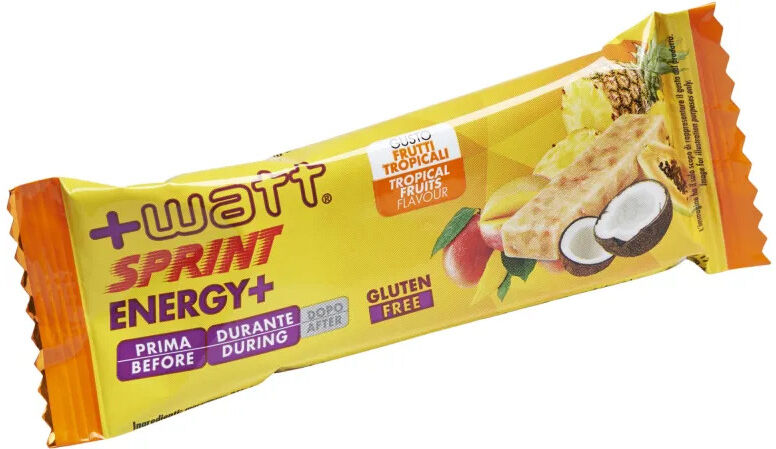 +WATT Sprint Energy+ Bar 1 Barretta Da 35 Grammi Frutti Tropicali