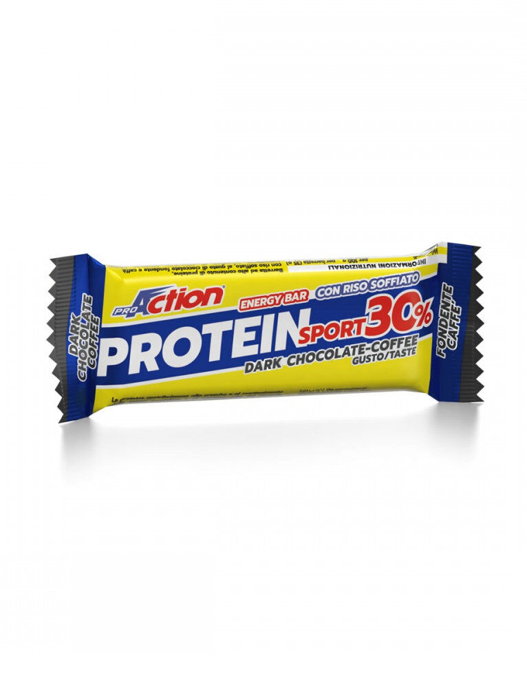 PROACTION Protein Sport 30% 1 Barretta Da 35 Grammi Cioccolato Fondente Caffè