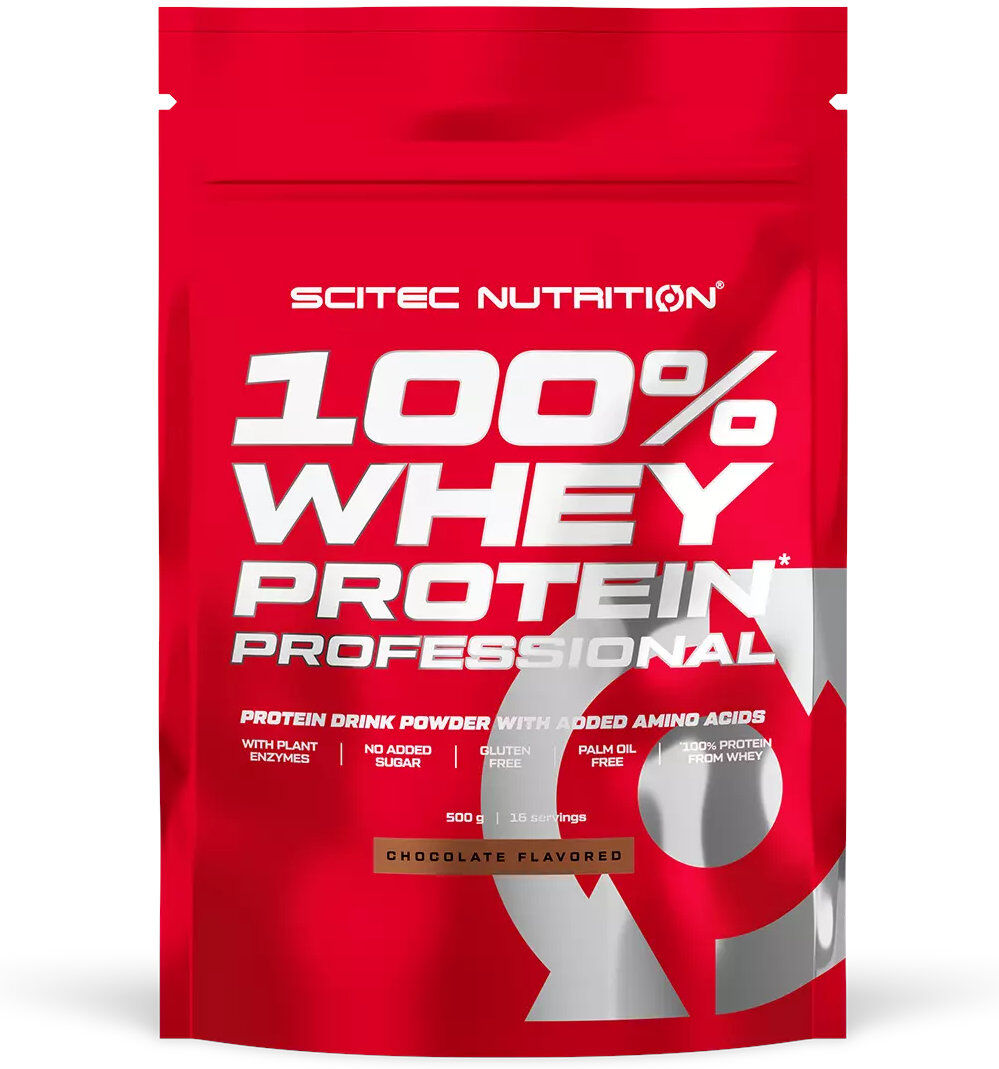 SCITEC NUTRITION 100% Whey Protein Professional 500 Grammi Cioccolato Nocciola