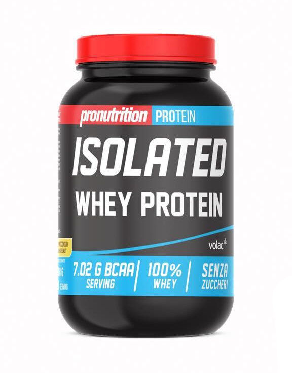 PRONUTRITION Isolated 100% Isolated Whey Protein 908 Grammi Wafer Nocciola