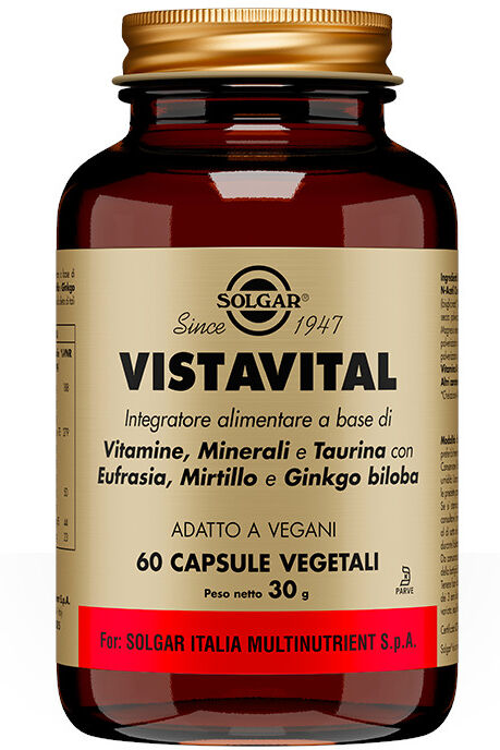 SOLGAR Vistavital 60 Capsule Vegetali