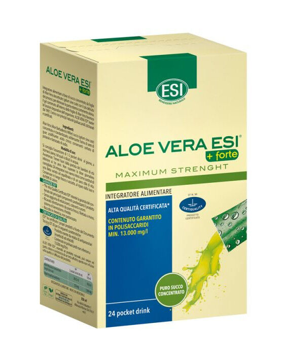 Aloe Vera Esi + Forte Massima Forza 24 Pocket Drink