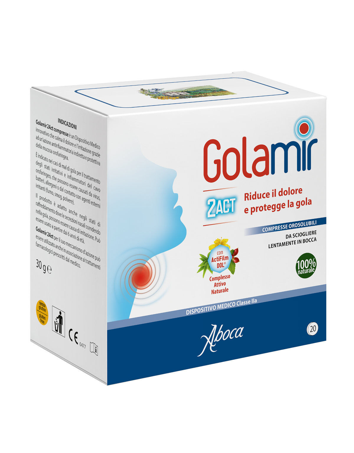 ABOCA Golamir 2act 20 Compresse Orosolubili