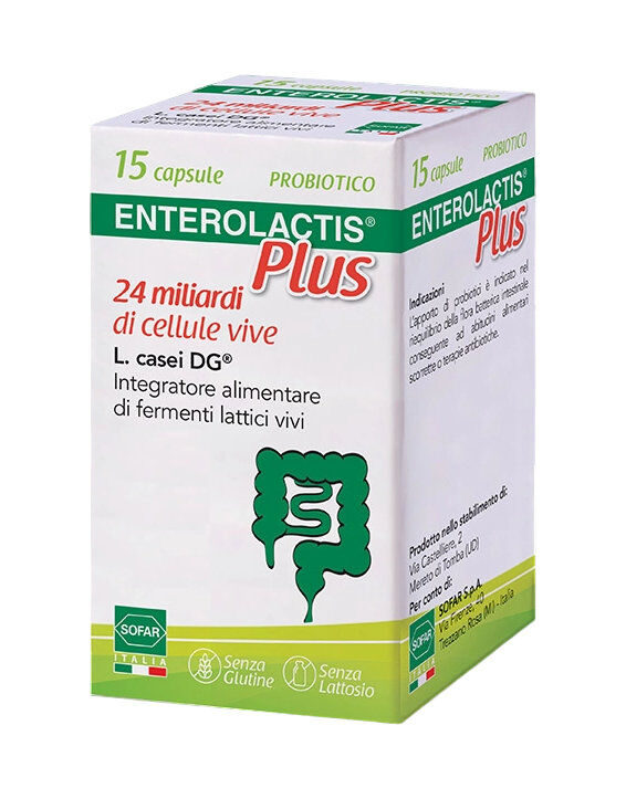 Enterolactis Plus 15 Capsule