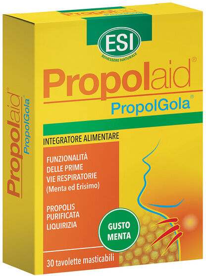 ESI Propolaid - Propolgola Masticabile 30 Tavolette Menta