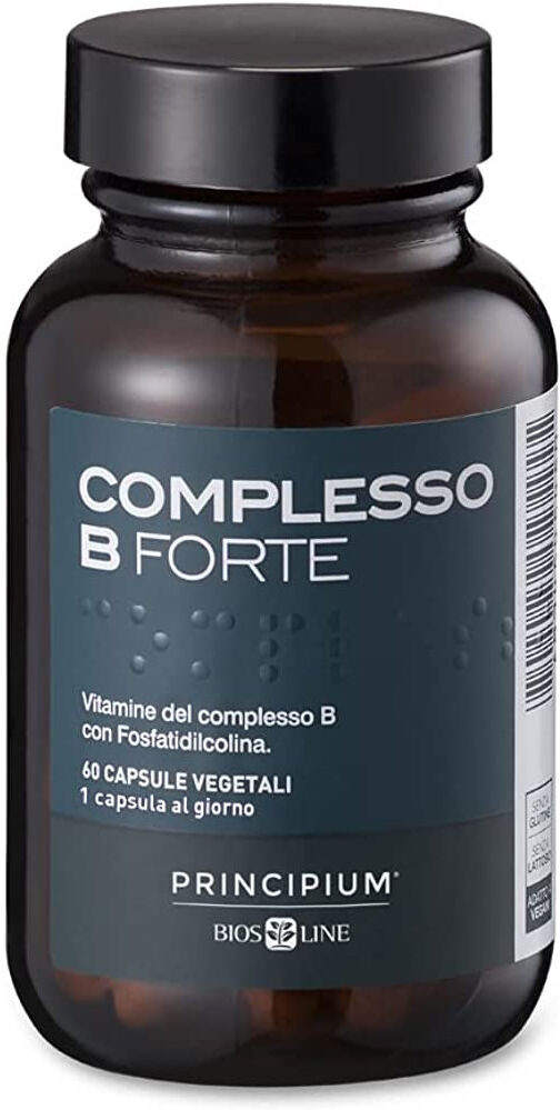 BIOS LINE Principium - Complesso B Forte 60 Capsule Vegetali