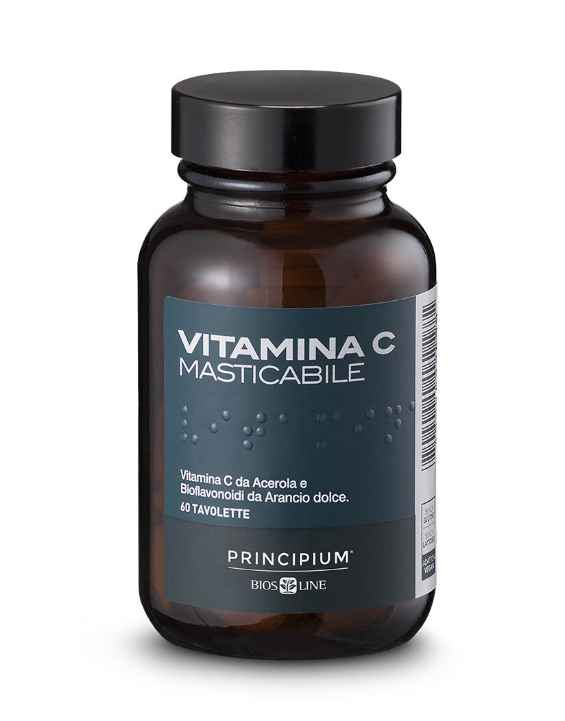 BIOS LINE Principium - Vitamina C Masticabile 60 Tavolette Masticabili