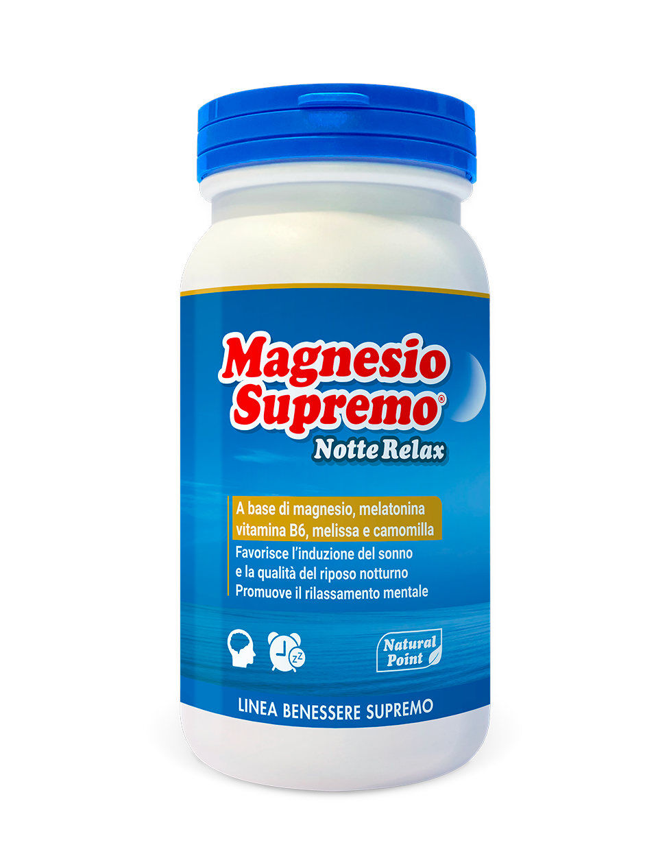 NATURAL POINT Magnesio Supremo Notte Relax 150 Grammi