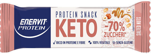 ENERVIT Protein Snack Keto 35 G Salted Nuts