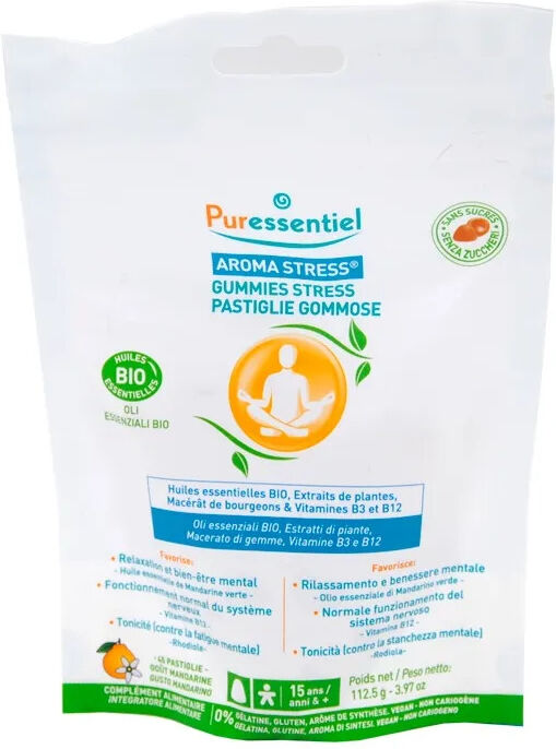 PURESSENTIEL Gummies Stress 45 Pastiglie Gommose