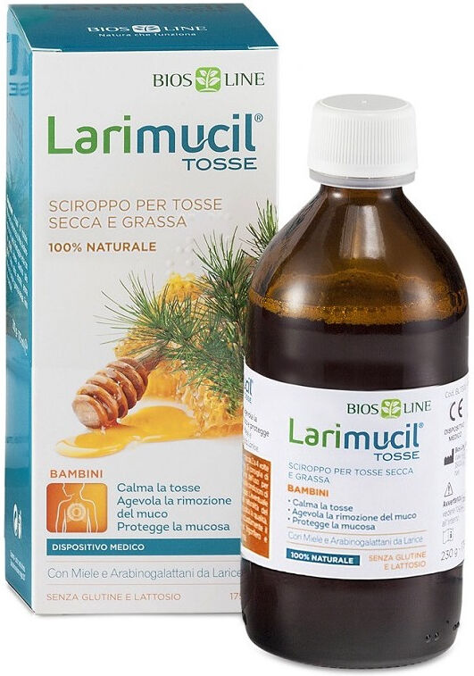 BIOS LINE Larimucil - Tosse Secca E Grassa Bambini 175 Ml