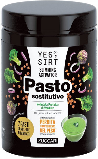 ZUCCARI Yes Sirt - Pasto Sostitutivo 7x52 Grammi Vellutata Proteica Di Verdure