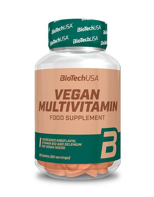 BIOTECH USA Vegan Multivitamin 60 Compresse