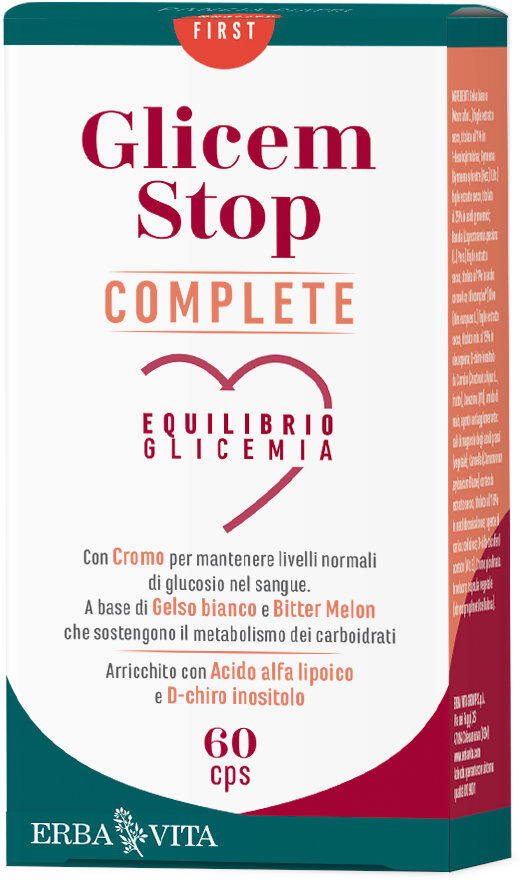 ERBA VITA Glicem Stop Complete 60 Capsule