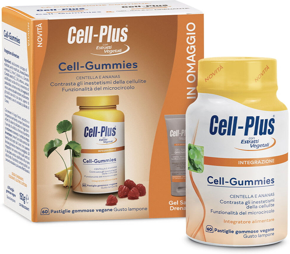 BIOS LINE Cell-Plus - Gummies + Gel Salino 150 G + 50 Ml