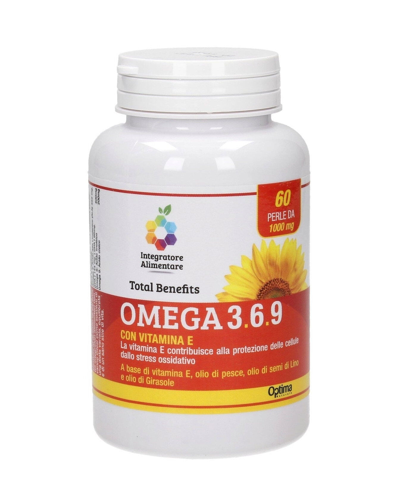 OPTIMA Omega 3.6.9 Total Benefits 60 Perle Vegetali