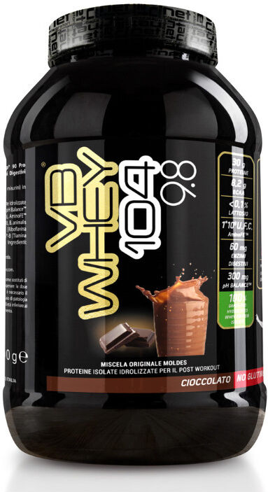 NET INTEGRATORI Vb Whey 104 9.8 900 G Cioccolato E Burro Di Arachidi