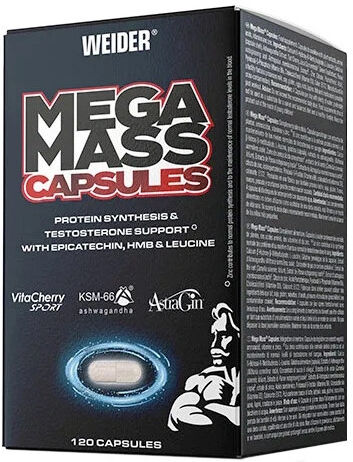 WEIDER Mega Mass 120 Capsule