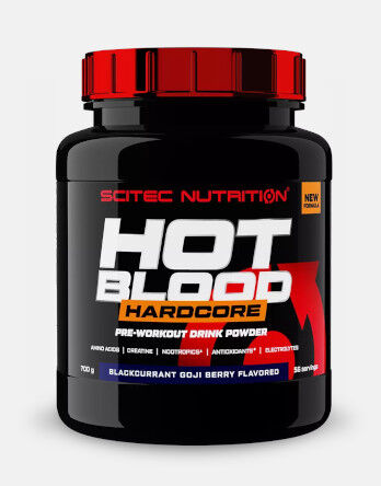 SCITEC NUTRITION Hot Blood Hardcore 700 G Limonata Rosa