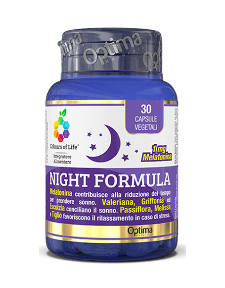 OPTIMA Night Formula 30 Vegan Capsule