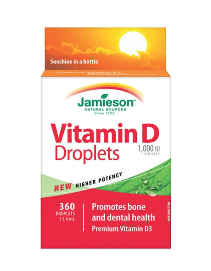 JAMIESON Vitamina D Gocce 11,4ml - 360 Gocce