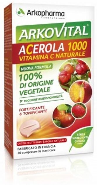 arkopharma Arkovital Acerola 30cpr Mastic