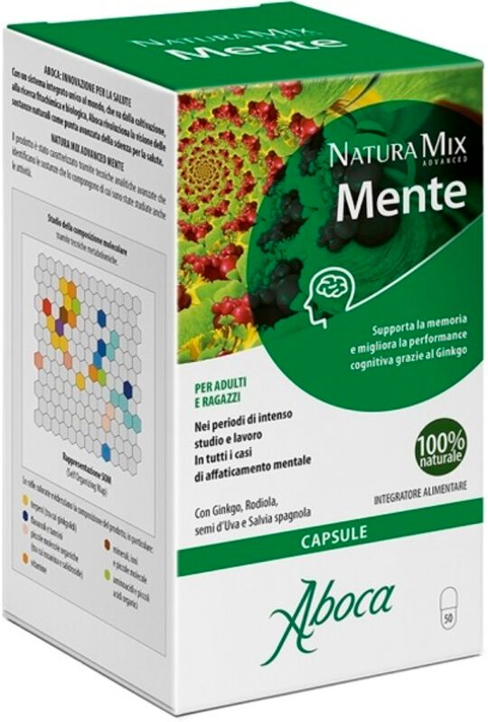 Aboca Natura Mix Advanced Mente 50 Opercoli