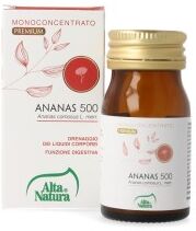 ALTA NATURA-INALME Srl Alta Natura Terranata Ananas 500 Flacone da 40 Compresse