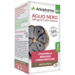 ARKOFARM Srl ARKOCapsule AGLIO NERO BIO 40 Capsule