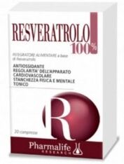 Pharmalife Research srl PHARMALIFE RESVERATROLO 100% 30 COMPRESSE