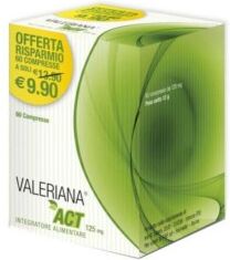 Linea Act VALERIANA ACT 125mg 60 COMPRESSE