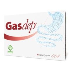 ERBOZETA SpA GASDEP 45 Capsule Finocchio Enzimi e Fermenti Lattici (Probiotici)