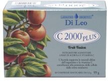 LABORATORIO ERBORISTICO DI LEO Di Leo Vitamina C 2000 PLUS Fruit Fusion 30 Compresse c2000 PLUS