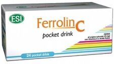 Esi FERROLIN C POCKET DRINK 24 BUSTINE