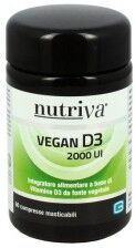 NutriVA Vegan D3 60 Compresse Masticabili 2000UI