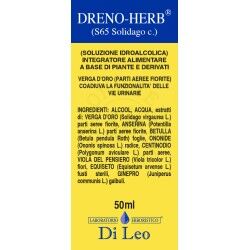 LABORATORIO ERBORISTICO DI LEO Di Leo Dreno-Herb (S65 Solidago) Flacone da 50ml
