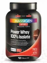 MARCO VITI FARMACEUTICI SpA MASSIGEN Sport Power Whey 100% Isolate 750g Gusto Cioccolato